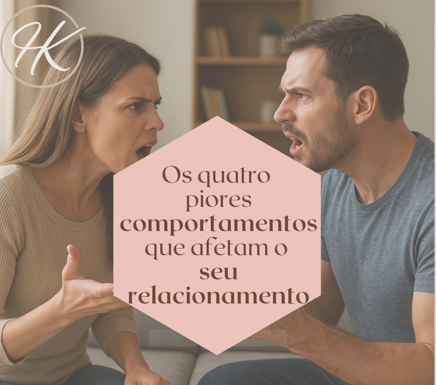 Os quatro piores comportamentos que afetam o seu relacionamento e como podemos superá-los juntos