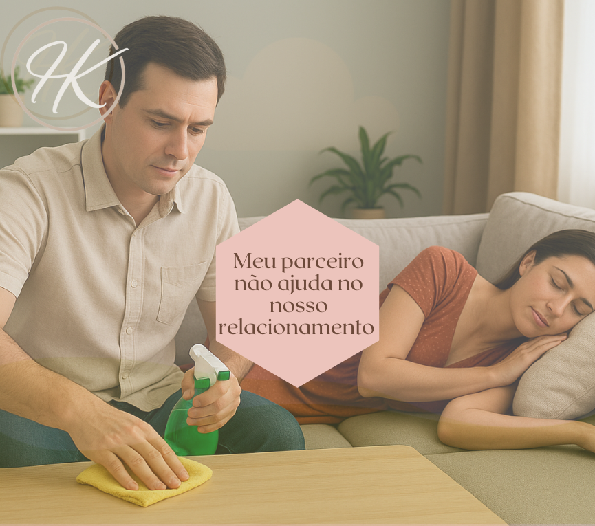 Meu parceiro não ajuda no nosso relacionamento – O que fazer?
